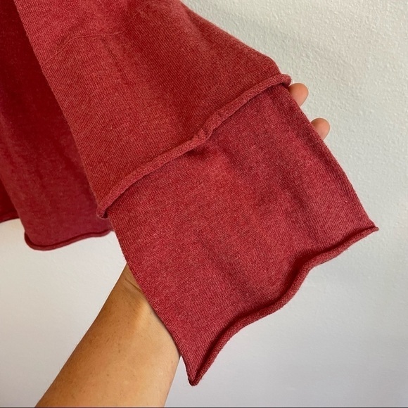 SOFT SURROUNDINGS TALLULA KNIT TOP IN TERRA COTTA RED - Picture 2 of 6